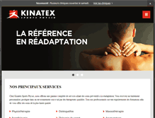 Tablet Screenshot of kinatex.com